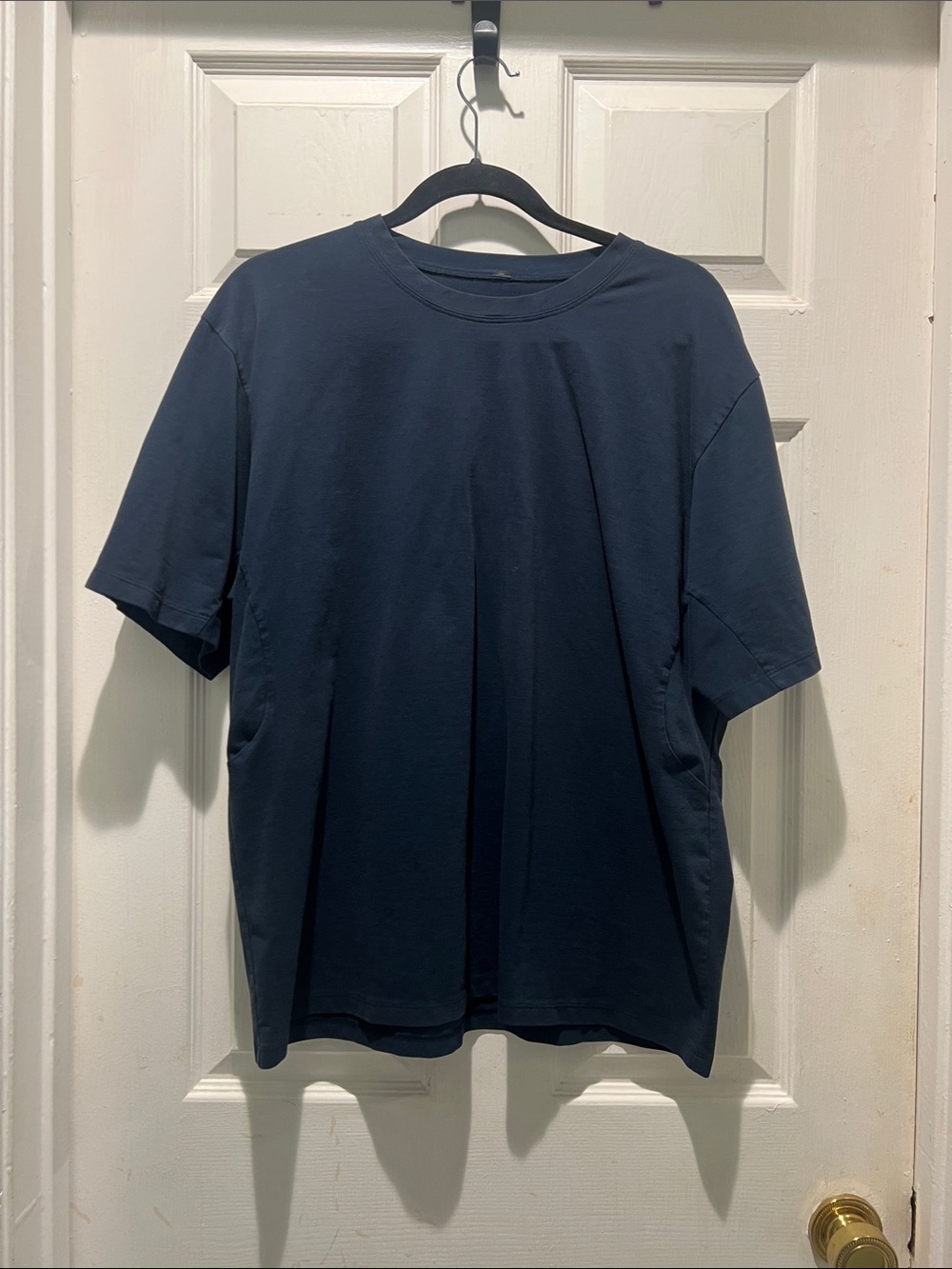lululemon athletica Navy Short Sleeve Crew Tee - Clean Classic